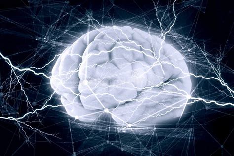 Human Brain Impulse Stock Image Image Of Electric Mind 73075619
