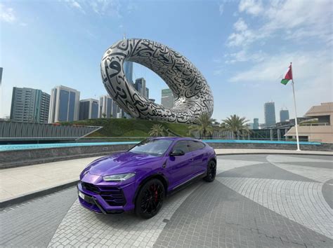 Rent Rent Lamborghini Urus Violet Purple 2022 In Dubai Aed 3200