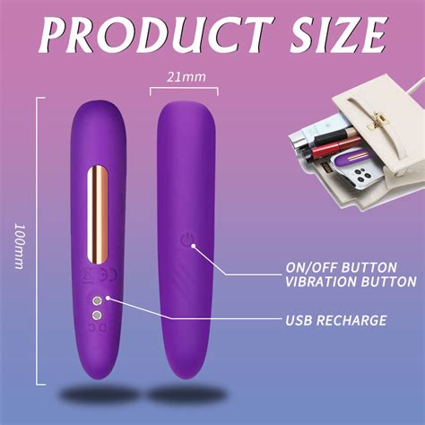 Sunfoo Adult Sex Toys Bullet Vibrator Rechargeable Vaginal Vibrators Sex Toy Women Bullet Mini