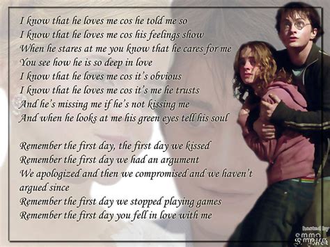 Harry Potter And Hermione In Love