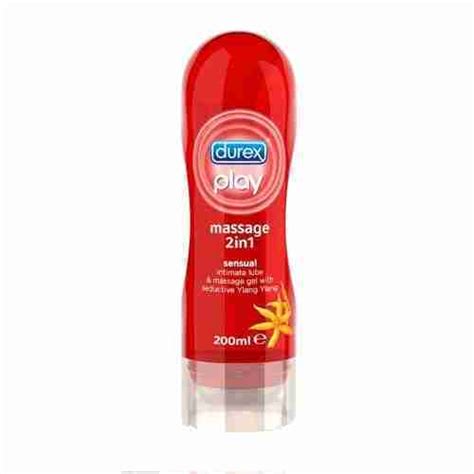 Durex Play Sensual Massage 2in1 Condom Friendly Lubricant 200ml 1