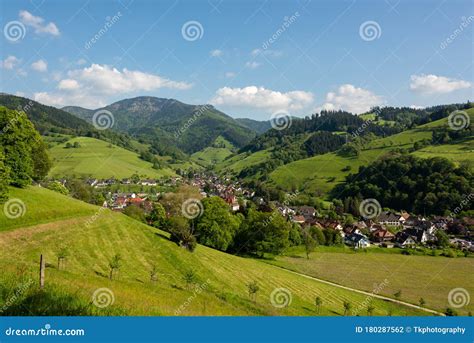 Wonderful Landscape Image Of The Small Climatic Resort Village
