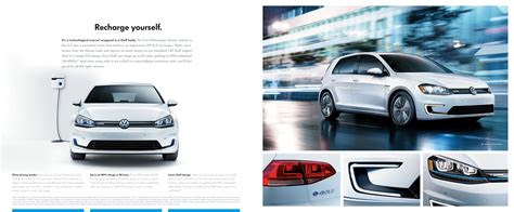 2015 Vw Golf E Brochure