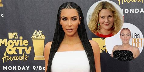 Drew Barrymore And Busy Philipps Gush Over Kim Kardashian