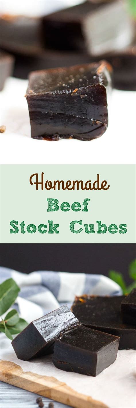 An easy way to make a beef dish stand out. Kitchen Basics: How to Make Beef Stock Cubes | Recipe ...