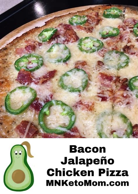 Bacon Jalapeño Chicken Pizza Mnketomom