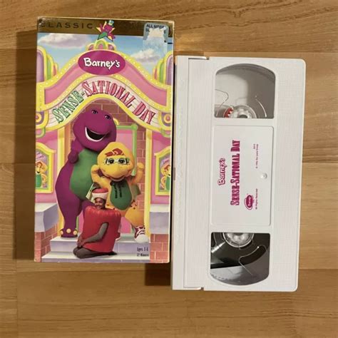 Barney And Friends Vhs Video Tape Sense Sational Day Classic Collection