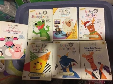 7 Dvds Baby Einstein Dvds Lot Of 7 Awesome ⭐️ Learning