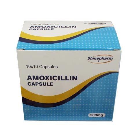 Gmp Medicine Amoxicillin Capsules 250mg 1010′ Sbox China Gmp