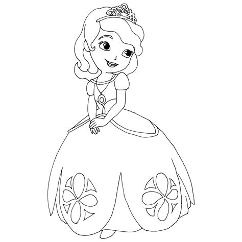 Desenhos Da Princesa Sofia Para Colorir E Imprimir Free Coloring Pages