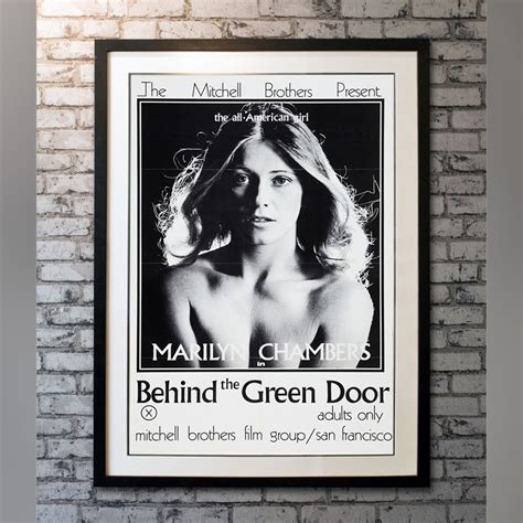 behind the green door 1972 original movie poster vintage film poster at the movies posters