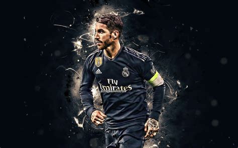 Sergio Ramos Football Soccer Sport Real Madrid Cf Hd Wallpaper