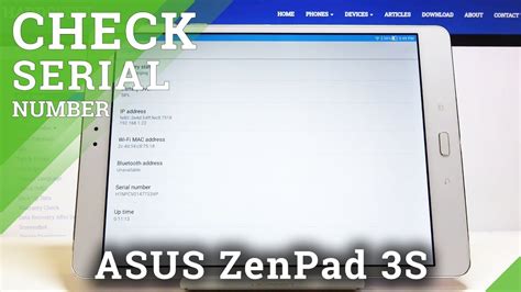 Exemplary serial numbers you can view. How to Check Serial Number in ASUS ZenPad 3s - Check ...