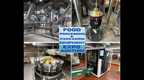 Online Auction Food Processing And Packaging Equipment Brewery Youtube