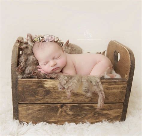 Newborn photo prop Newborn Crib Newborn Bed Prop Newborn | Etsy | Newborn baby photos, Newborn ...