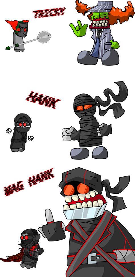 Tricky Hank And Mag Hank Redesign By Sanfoo On Newgrounds