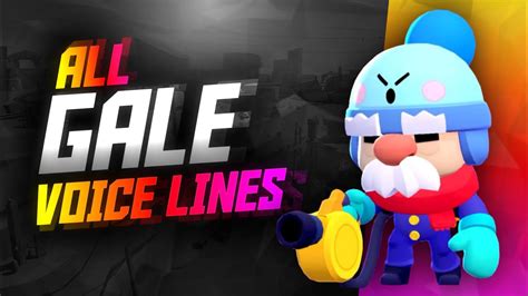 Check all brawl stars voice lines and sounds on our soundboard. GALE Voice Lines | Brawl Stars - YouTube