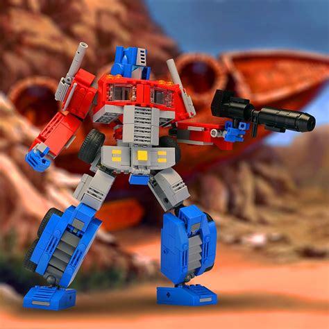 Instructions For Custom Lego Transformers Optimus Prime Really