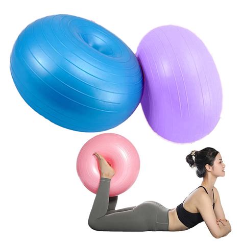 Explosion Proof Yoga Ball Donut Balance Calf Ladies Pilates