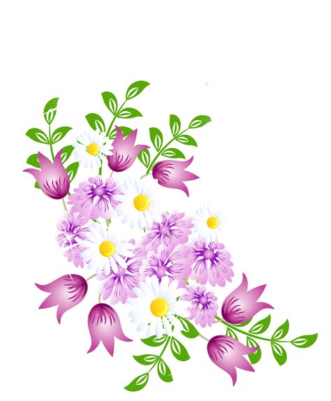 Spring Flowers Border Clipart Free Images 4