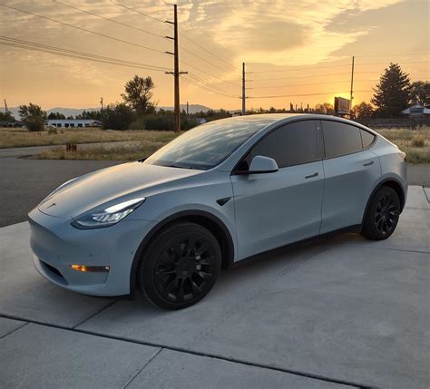 Tesla Model Y Color Change · Scs Wraps