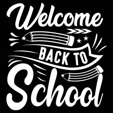 Back To School T Shirt Welcome Back To School Typography T Shirt Kids