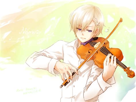 Anime Violinist Boy