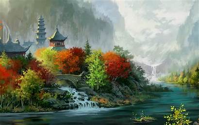 Chinese Painting Wallpaperaccess Desktop Nature Wallpapers