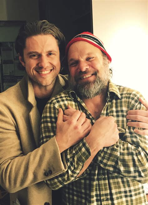 Loverly Catch Me If You Can Pals Aaron Tveit And Norbert Leo Butz