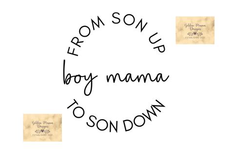 From Son Up To Son Down Boy Mama Svg Png Boy Mom Mom Etsy
