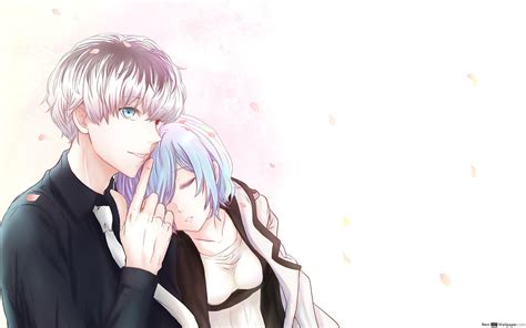 Wallpaper Beso Kaneki Y Touka Kaneki Y Touka Ken Kaneki Tokyo Ghoul