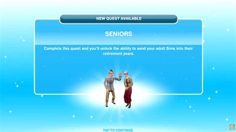 Sims Freeplay Seniors Quest Youtube