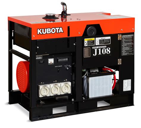 J108 Diesel Generator - Kubota Australia