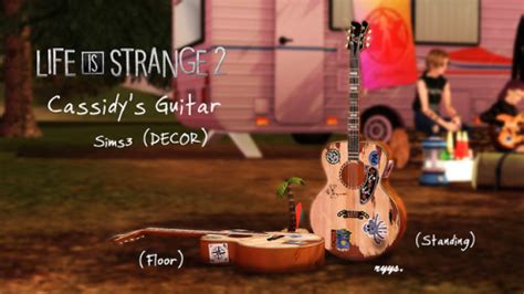 The Sims 3 Decor Rysyu Lis2 Cassidys Guitar Decor Sims3