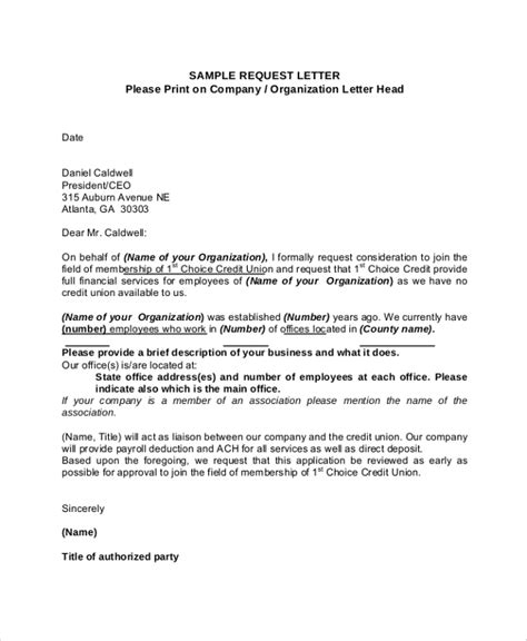 A request letter is typically written when you want to request a job interview, request a raise or a promotion, or approach a company or business colleague for specific information. FREE 11+ Sample Formal Request Letter Templates in PDF ...