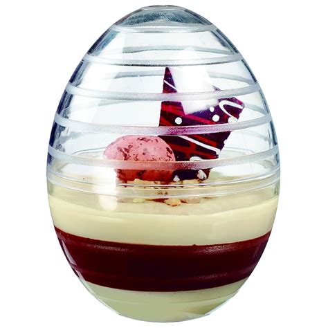 This simple chocolate egg filled dessert is easier than you think. EGG SHAPE DESSERT CUPS - DISPOSABLE-SOL-PS34010