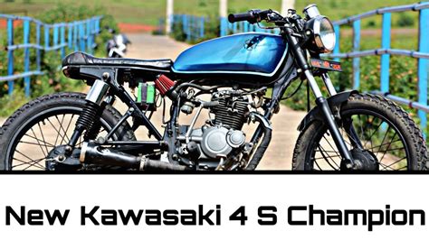 New Kawasaki 4 S Champion 2019 India Modified Motorcycle Youtube
