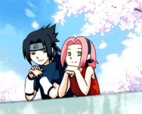 What An Adorable Couple Sasuke And Sakura Casal Anime Naruto E Anime