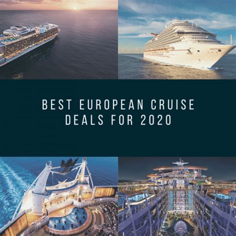 The Best European Cruise Deals For 2020