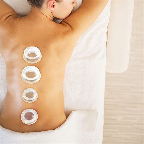 4pcs Anti Cellulite Silicone Medical Vacuum Massage Cupping Cups Therapy Set Au Ebay