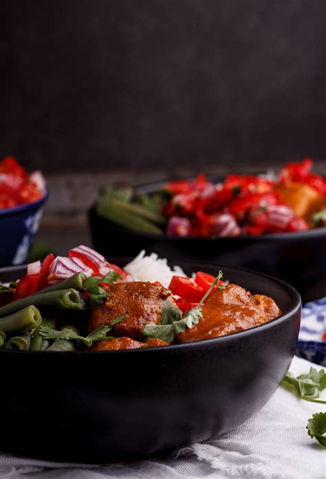 Spicy Coconut Chicken Curry Bowls With Cardamom Basmati Rice Simply