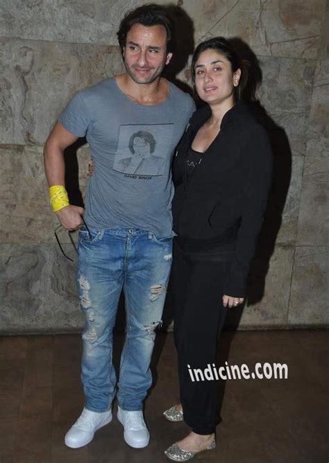 Get latest bollywood news in your inbox. Saif and Kareena at the special screening of Bullett Raja ...