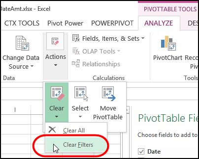 How To Quickly Clear All Filters From A Table In Excel Joe Tech