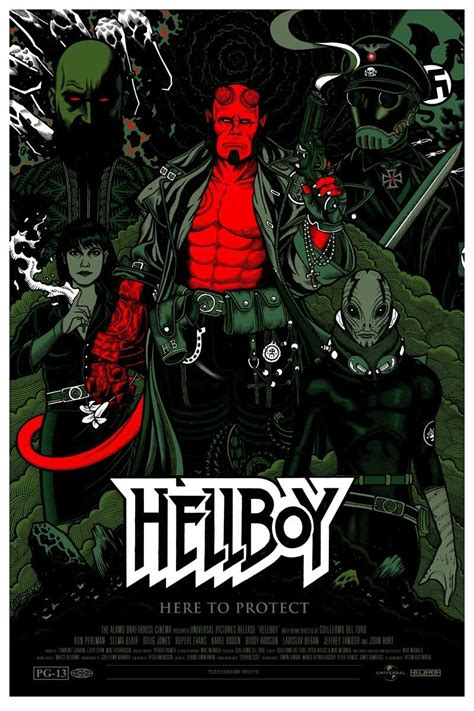 Hellboy 2004 Guillermo Del Toro Give Me A Graphic Novel Marvel
