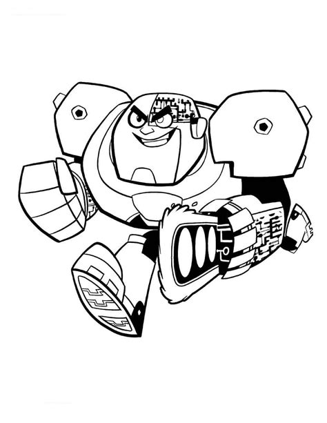 Desenho De Cyborg Para Colorir Imprimir E Desenhar Colorirme Images