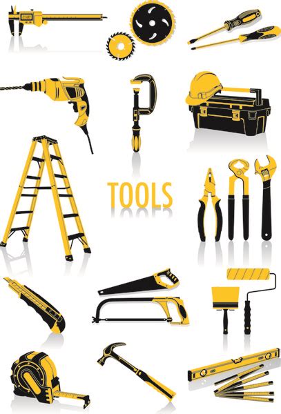 Download Free vector construction tools free vector download (2,059 ...