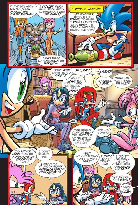 Sonic Mobius Unleashed Comic