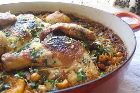 Egyptian Koshari Inspired One Pot Chicken With Pasta And Lentils