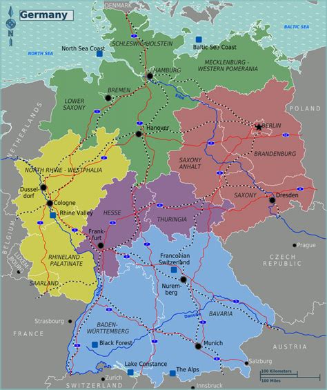 Zemljevid Nemčija 2041 X 2434 Piksel 13 Mb Creative Commons