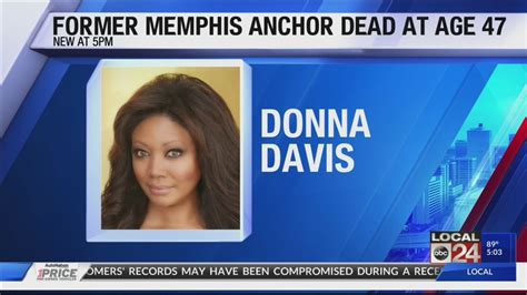 Former Mid South News Anchor Donna Davis Passes Away Youtube